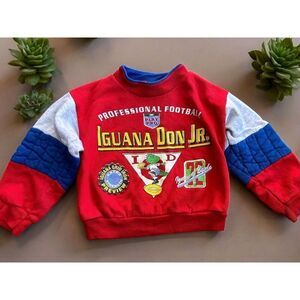 Vintage 90’s Iguana Don Jr. Sweater Toddler Made in USA 1993